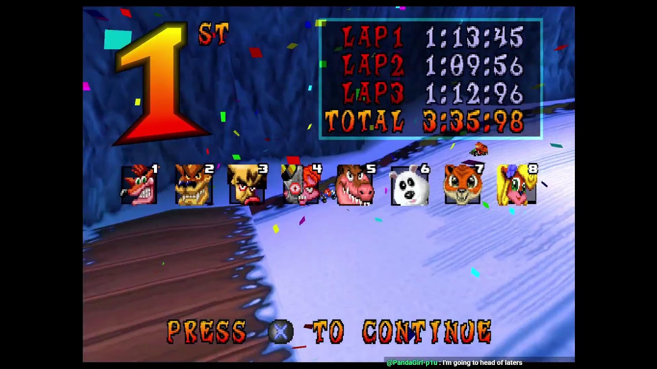 Crash Team Racing - Day 260 of Streaming Every Day