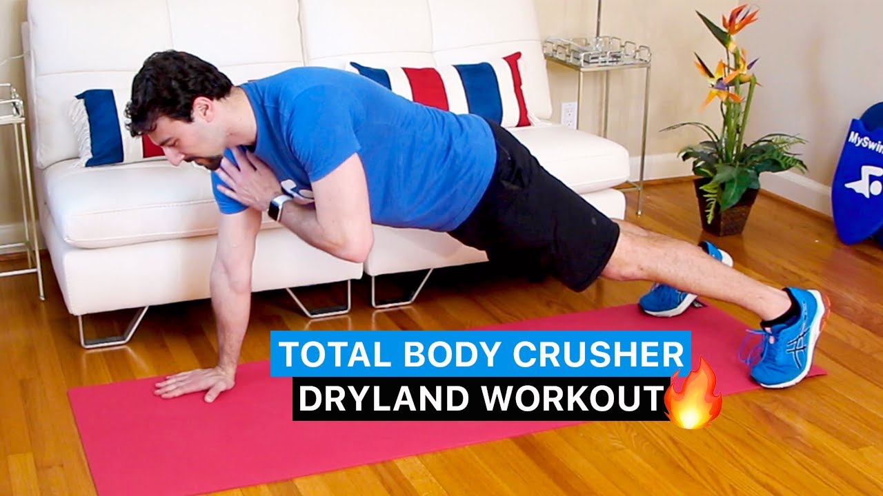 Total Body Crusher: Dryland Workout for Swimmers 💪