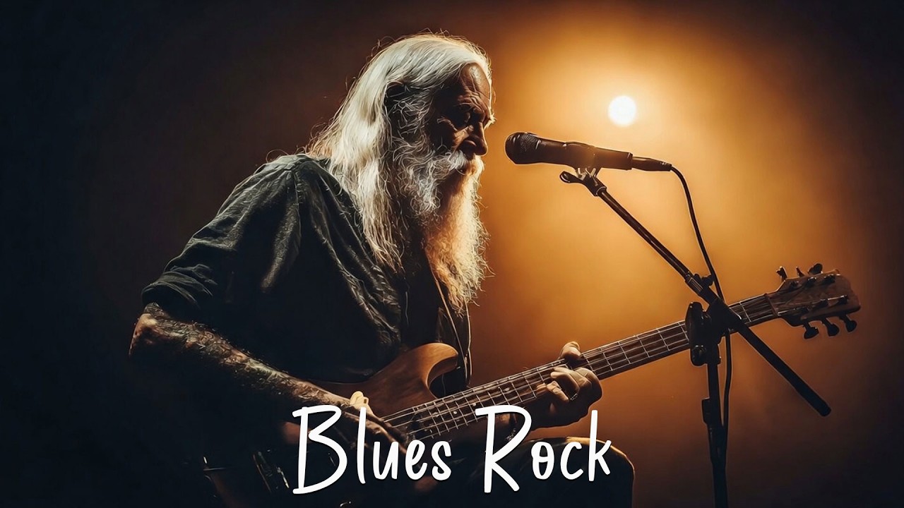 Jimi Hendrix, ZZ Top, Clapton, Led Zeppelin, AC/DC 🎸🔥 Classic Blues Rock Raw Vocals & Dirty Guitar