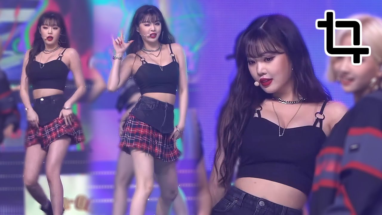 (여자)아이들 수진 직캠 4K ‘Uh-Oh’ ((G)I-DLE Soojin FanCam) | @MCOUNTDOWN_2019.7.18