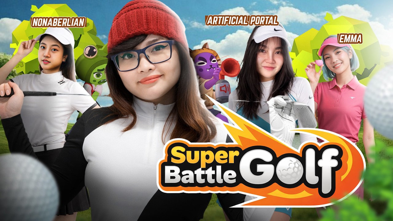 Ngakak main Golf chaos banget wkwk! | Super Battle Golf