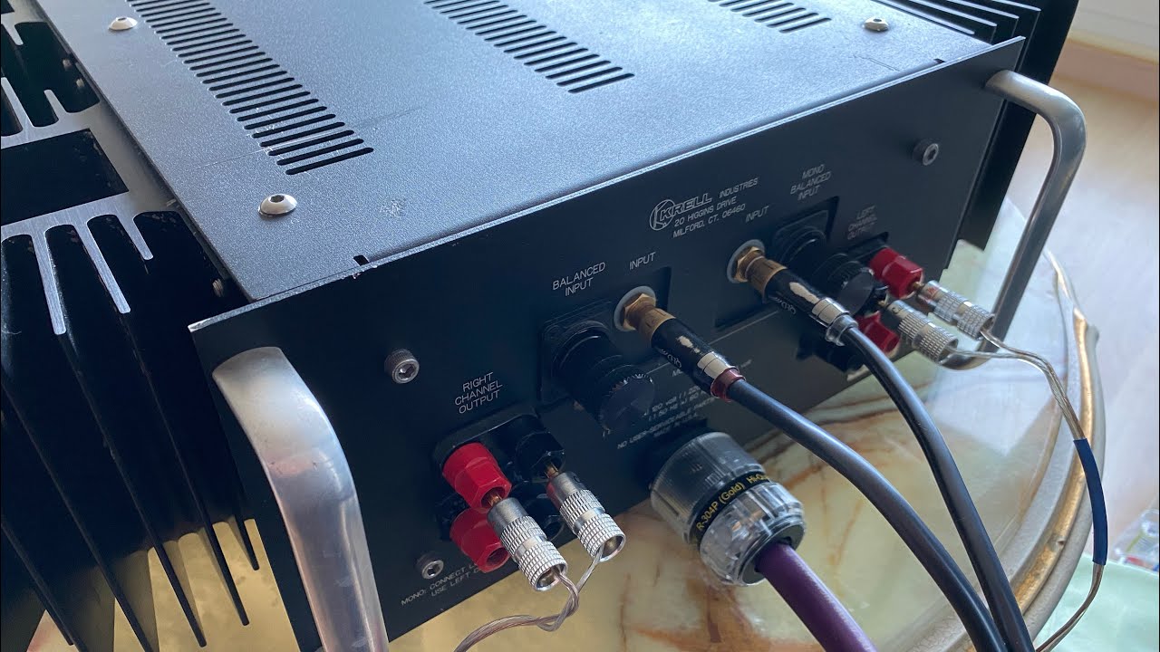 KRELL KST-100 power amplifier