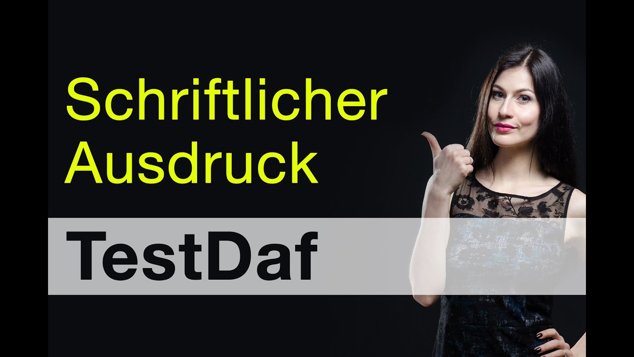 СТОПУДОВАЯ стратегия к Schriftlicher Ausdruck #ТестДафовцы