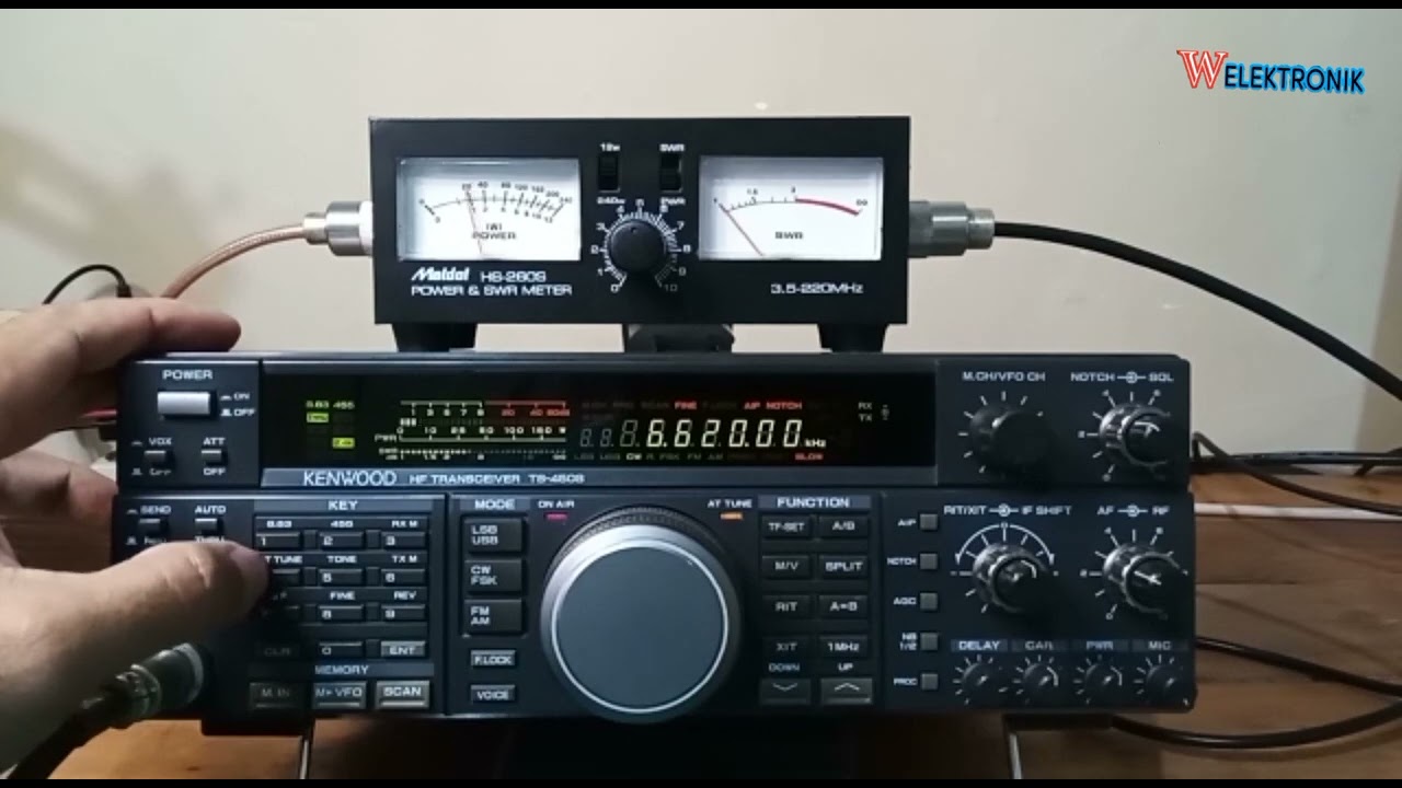 kenwood ts 450s. keluhan service