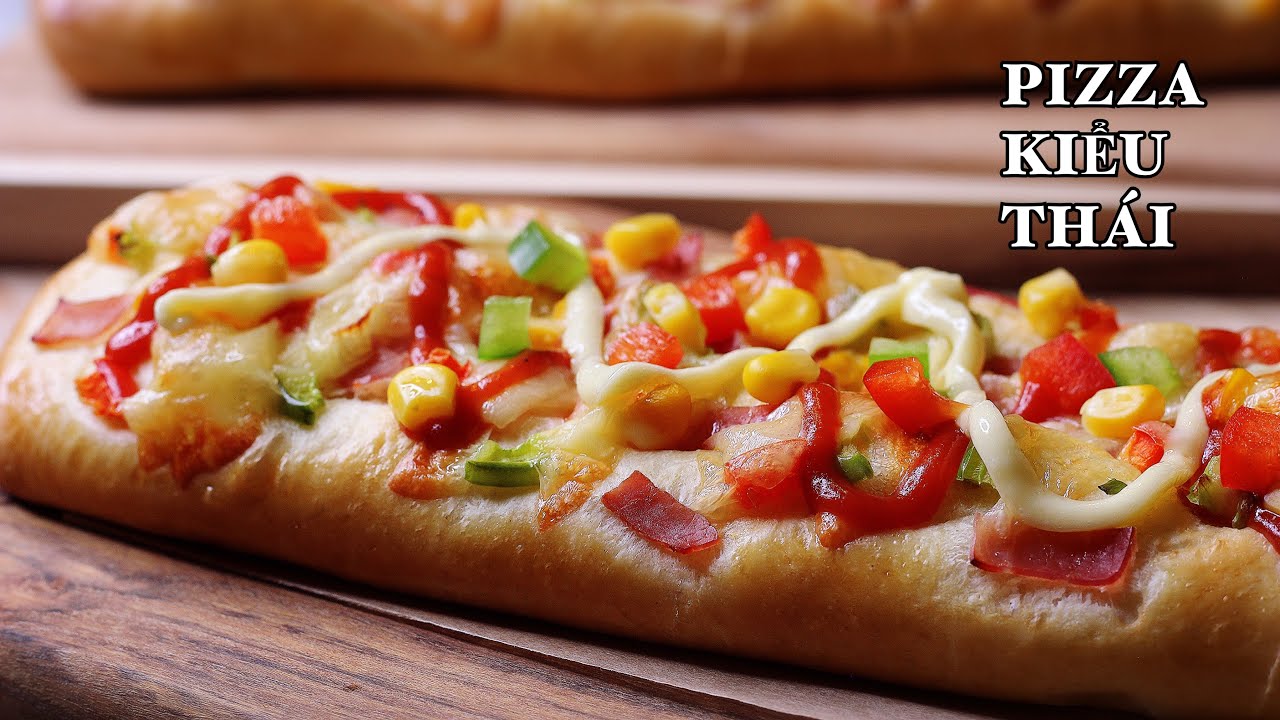 Pizza Kiểu Thái - Quá Ngon Mình Đã Làm Thử Chưa