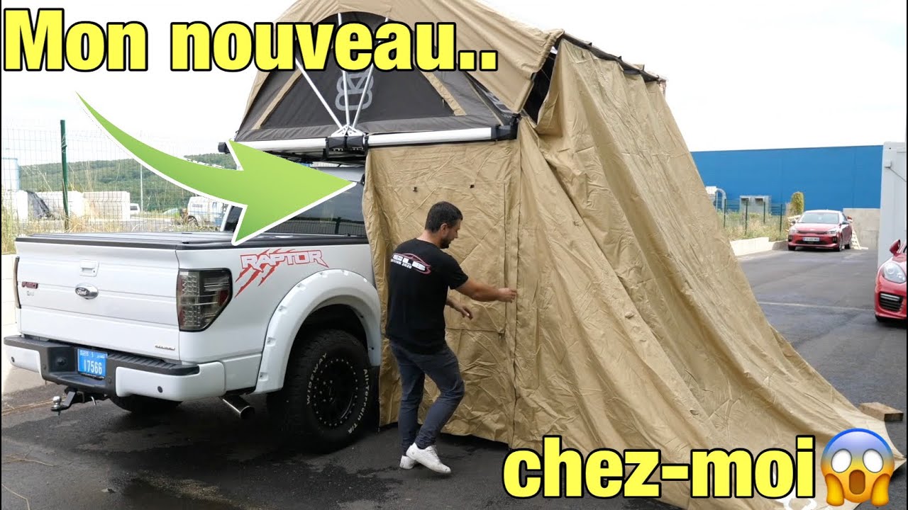 Ford F150, le finish🔥On installe une maison sur le toit😱Enfin un VRAI BAROUDEUR💪