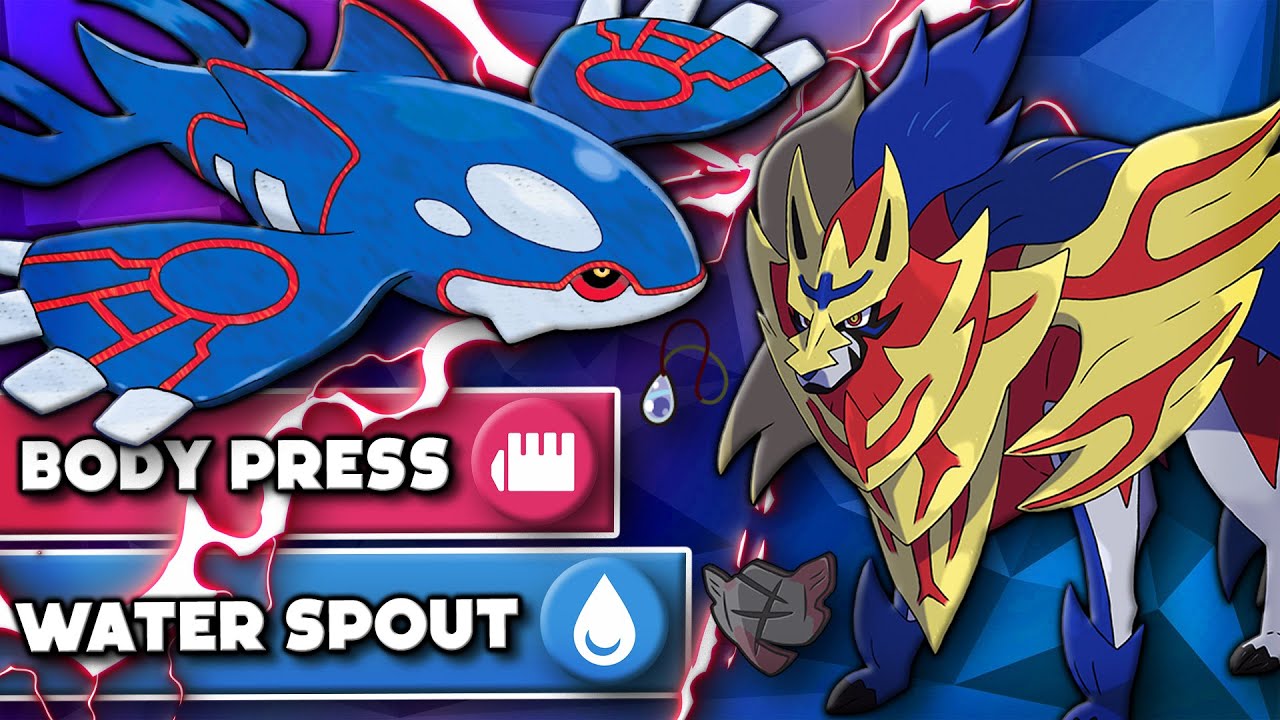 KYOGRE RAIN TEAM Just Got Better With ZAMAZENTA in Regulation I