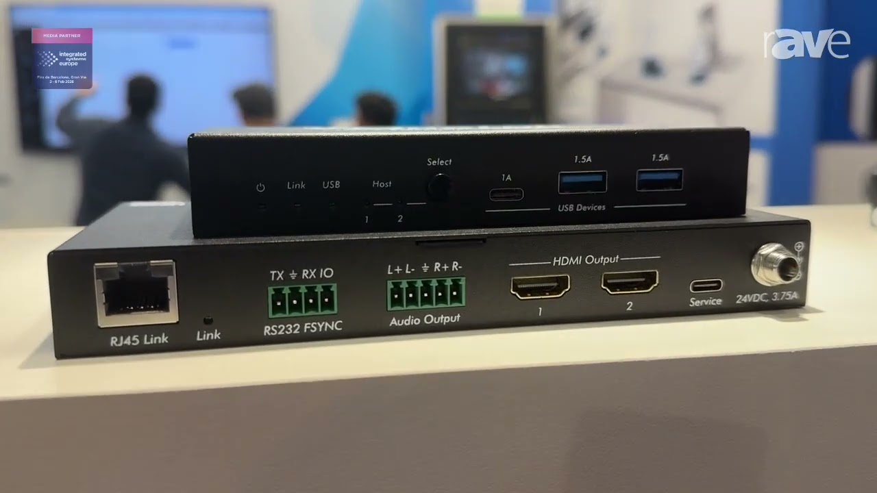 ISE 2026: MuxLab Presents USB-C Extender Kit