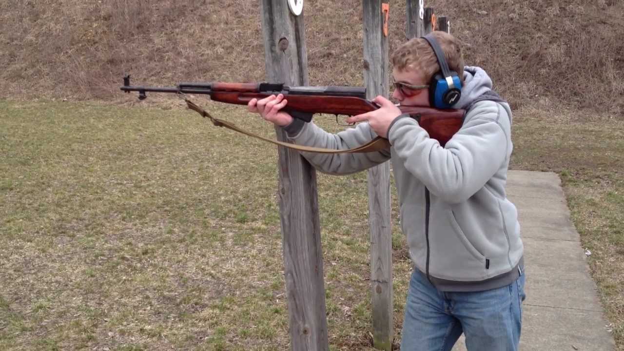 Shooting A Russian SKS Used In The Vietnam War