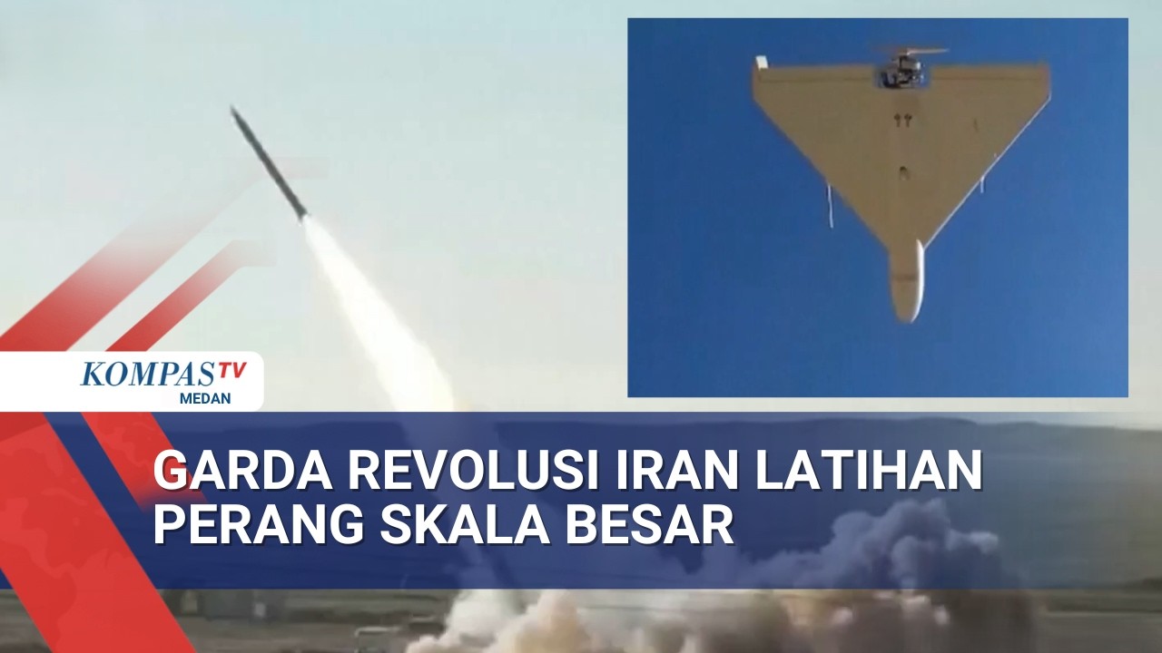 Libatkan Drone hingga Roket, Garda Revolusi Iran Gelar Latihan Perang di Teluk Persia