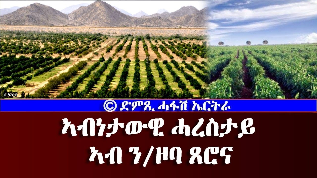 መደብ ሕርሻና ነሰስን: ኣብነታዊ ሓረስታይ ኣብ ን/ዞባ ጸሮና - DimTsi Hafash Eritrea/ድምጺ ሓፋሽ ኤርትራ