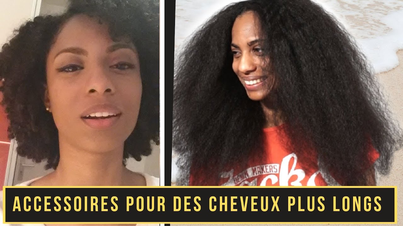 6 ACCESSOIRES pour de LONGS CHEVEUX CRÉPUS, BOUCLÉS | Comment manipuler les cheveux qui se cassent