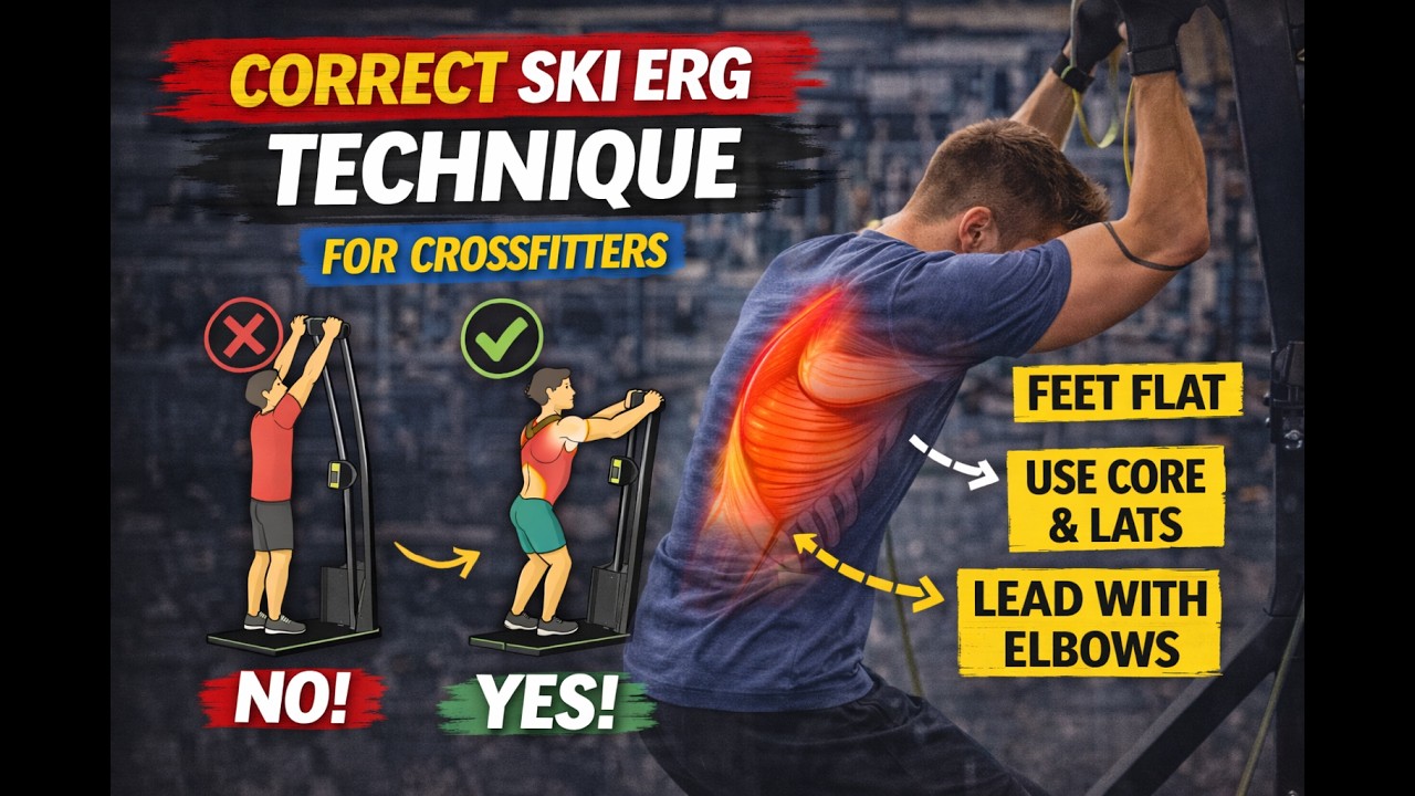 How to use the Ski Erg correctly