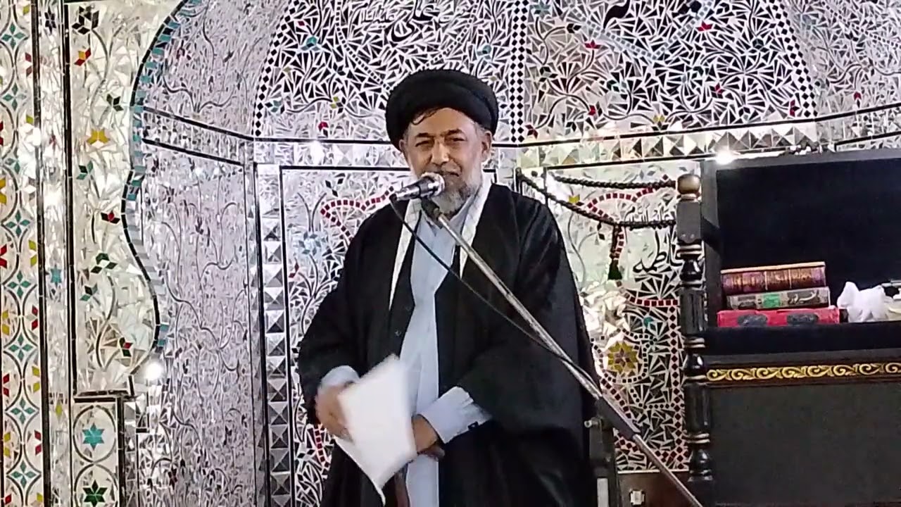 خطبہ جمعہ// عنوان: اللہ تعالٰی شہ رگ سے بھی قریب ہے// خطیب: مولانا سید غلام عباس نقوی//
