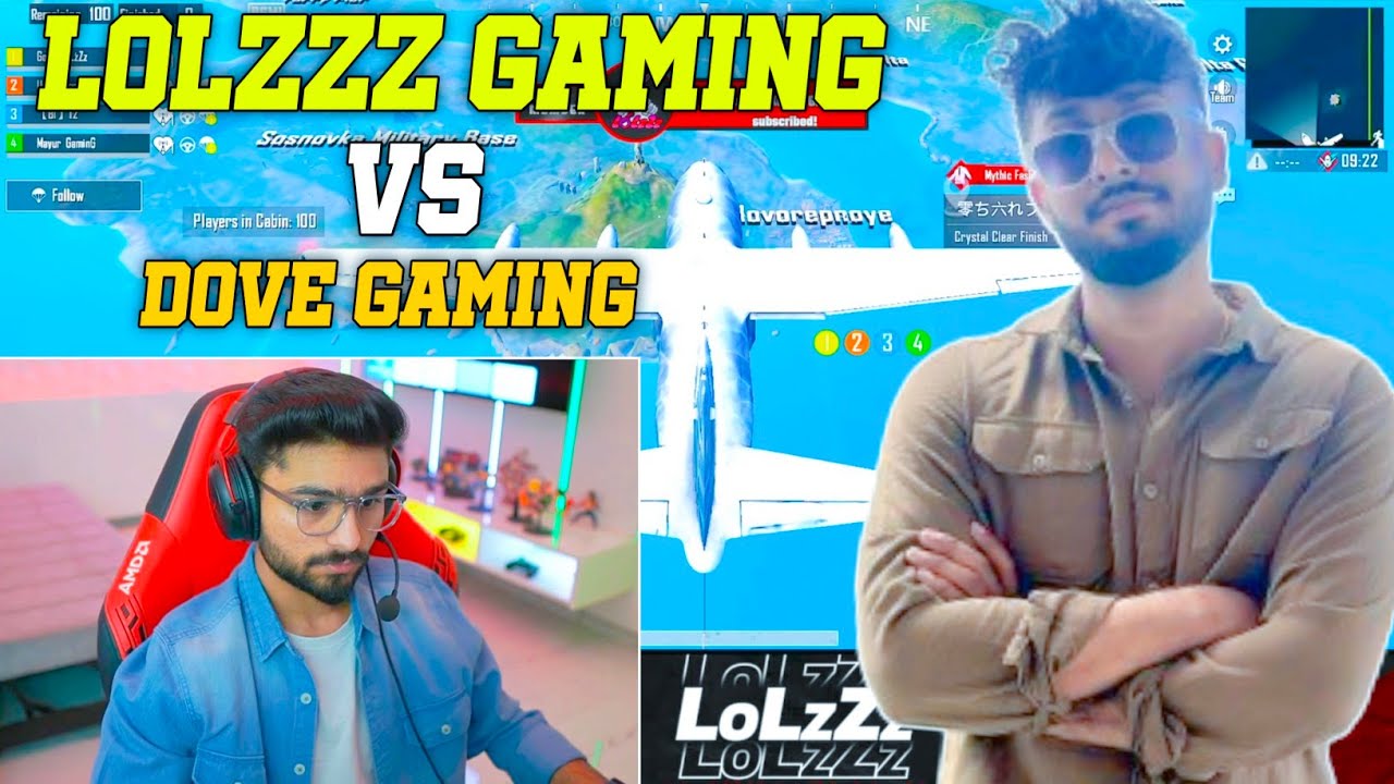 Bgmi 3v3 Best Intense Fight Last Zone LoLzZz Gaming vs Dove Gaming i Rush AJ