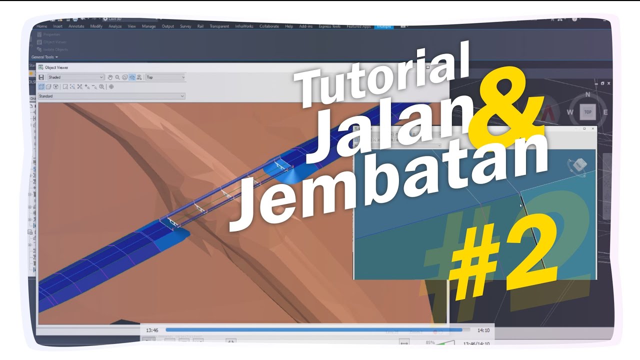 Tutorial jalan dan jembatan di autocad civil 3d part ( 2 dari 4 )