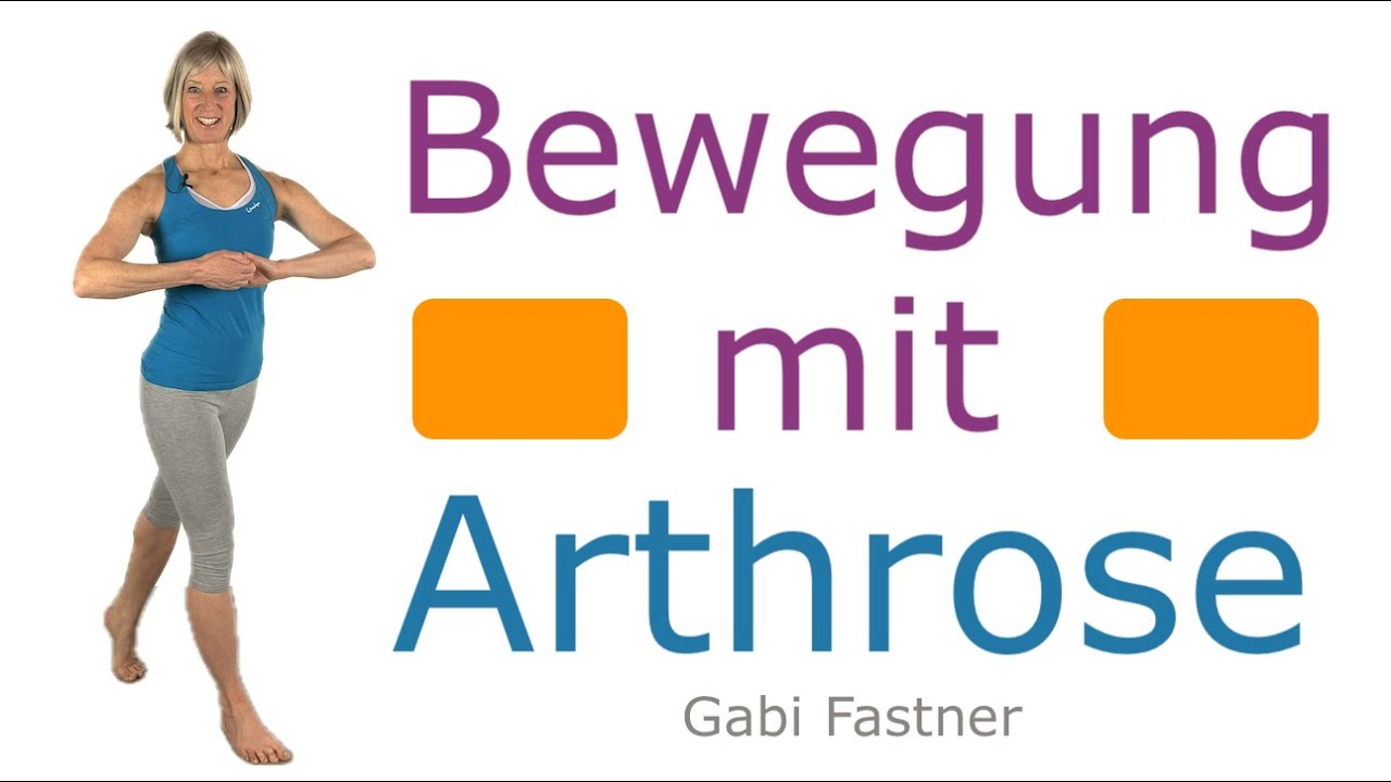 🦵23 min. Bewegung mit Arthrose | Gelenke sanft Mobilisieren - Muskulatur stärken, im Stehen