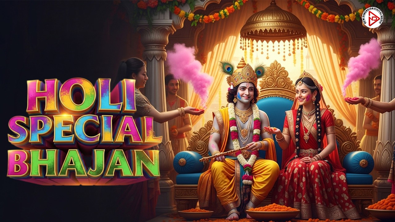 Holi Bhajan Mashup 2026 | Radha Krishna Non Stop Bhakti | Aaj Holi Hai | Rang Barse Bhakti Ke