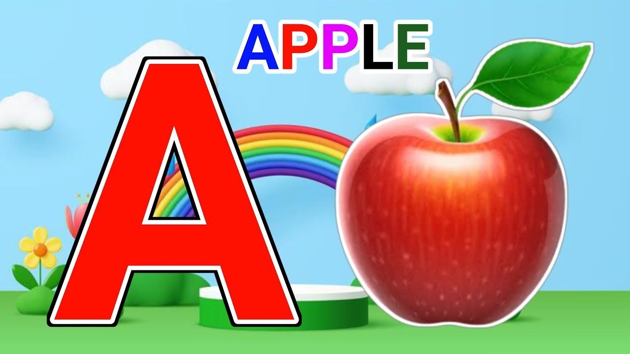 🍎 abcd | Abc Phonics Song 2 | अ से अनार | Alphabets 🦓 