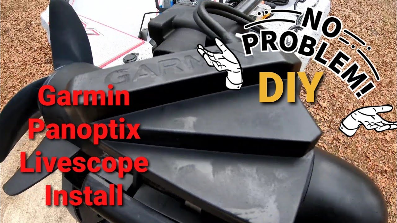 Installing Garmin Panoptix/Livescope! How to install Garmin livescope from start to finish.