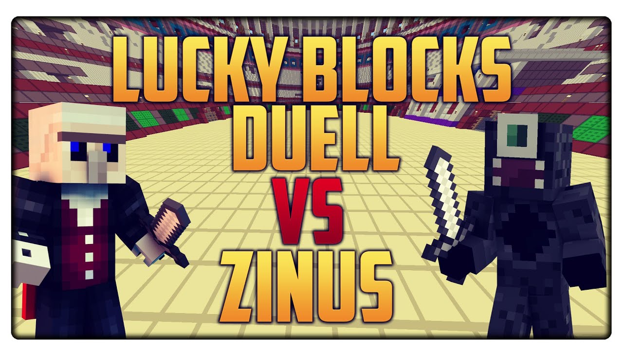 MINECRAFT LUCKY BLOCKS DUELL vs ZinusHD | Vicevice