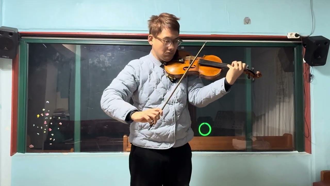 360장|행군 나팔 소리에 |내일 주일오후 예배 찬양곡 🎻연습하면서