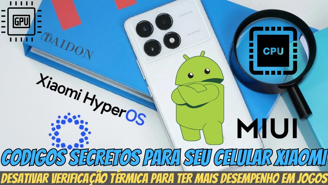 Como ativar recursos ocultos com c&oacute;digos secretos Xiaomi HyperOS e miui