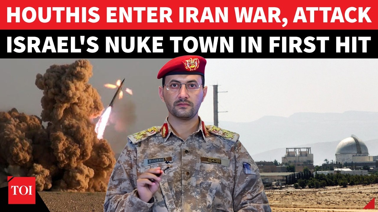 'NUCLEAR ALERT&hellip;': Houthis Join Iran War, Fire Missile At Israeli Nuke Site In First Deadly Strike