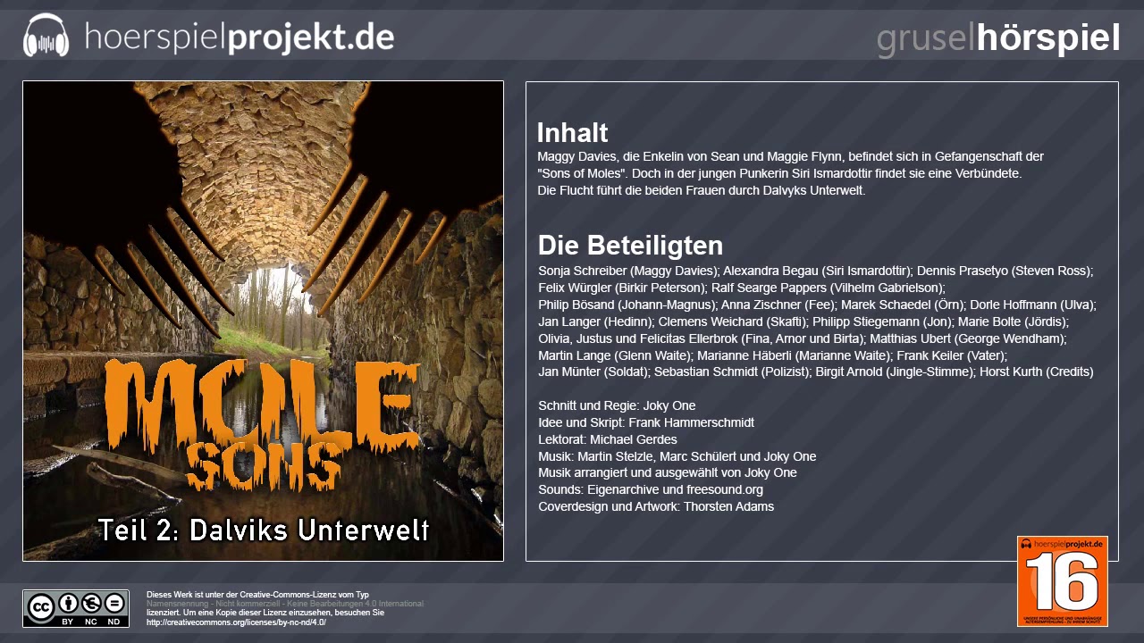 Mole 3 2   Sons Dalviks Unterwelt Komplettes Grusel Hörspie