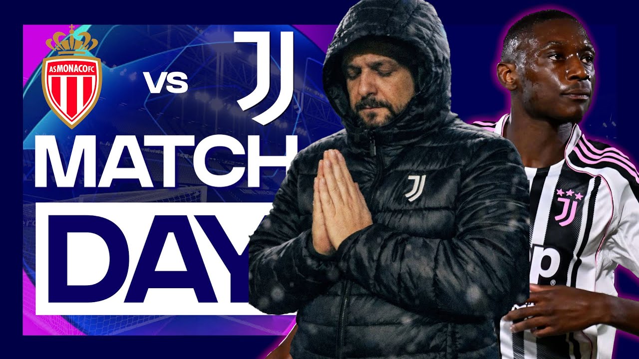 UCL MATCHDAY NEWS LIVE: KOLO MUANI 2.0 | MONACO vs JUVENTUS