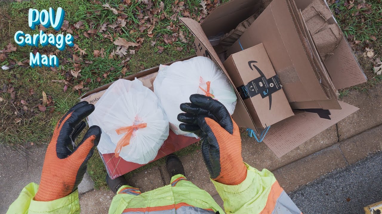Manual Collector POV - Garbage Man | 4K Full UHD ASMR