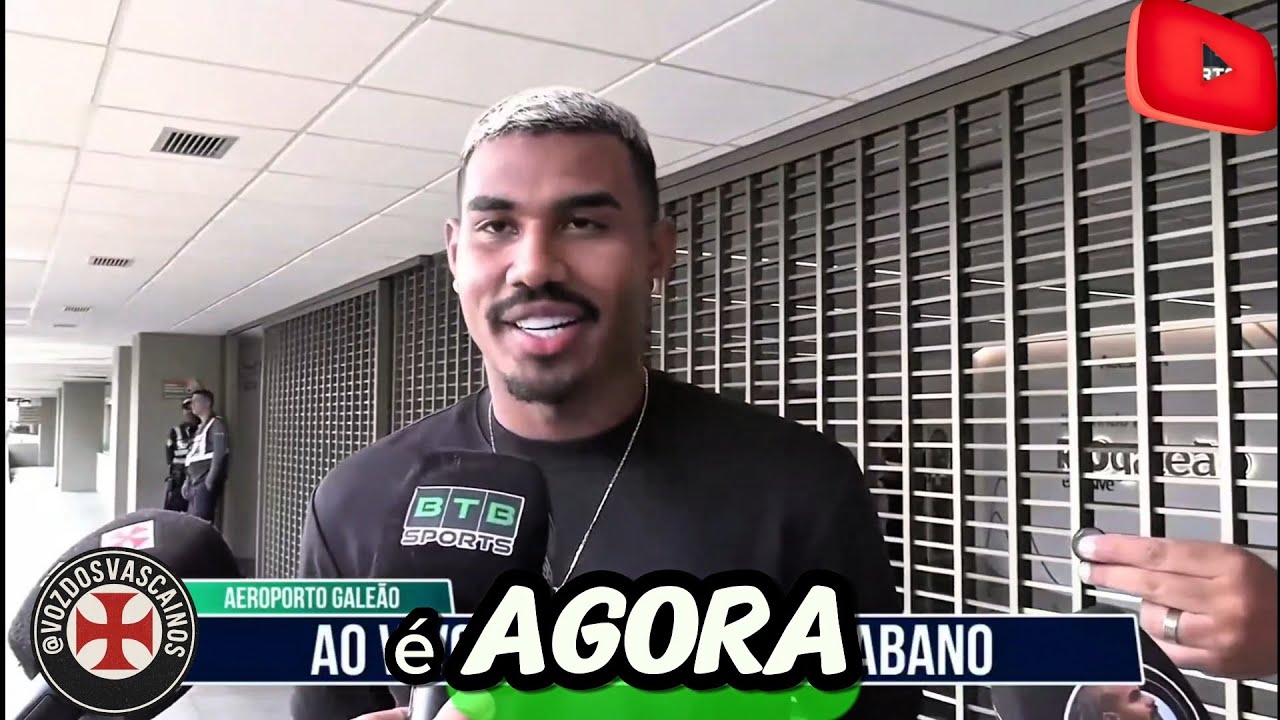 CUIABANO CHEGOU AO RIO DE JANEIRO PARA FECHAR COM O VASCO!