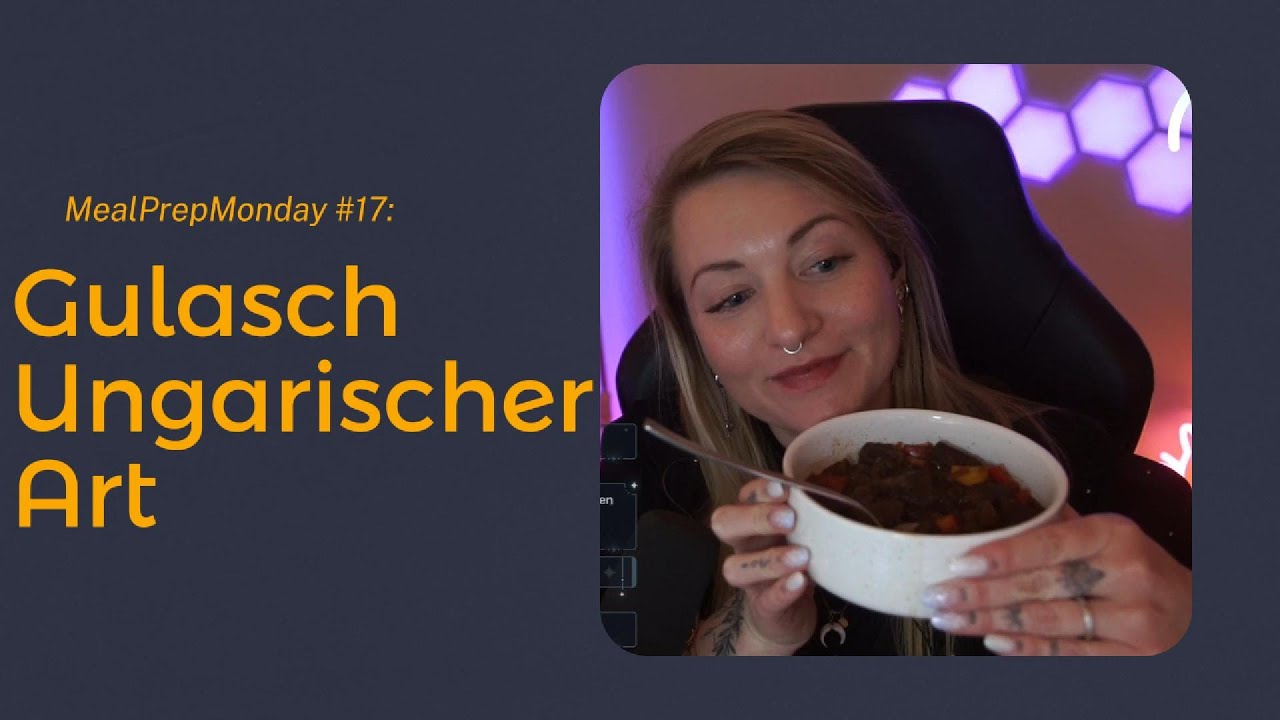 MealPrepMonday #17: Gulasch Ungarischer Art 🥩🧅🥔