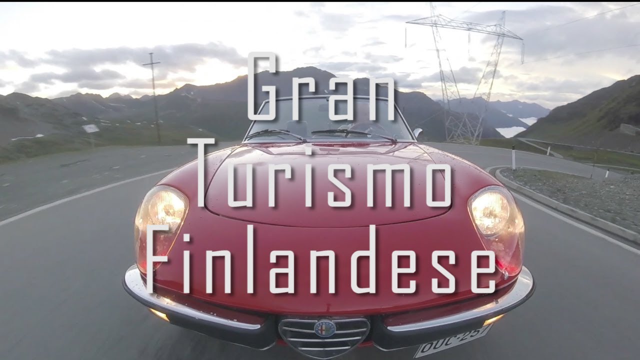 Gran Turismo Finlandese - Klassikko Alfalla  Suomesta Italiaan - Alfa Romeo Spider
