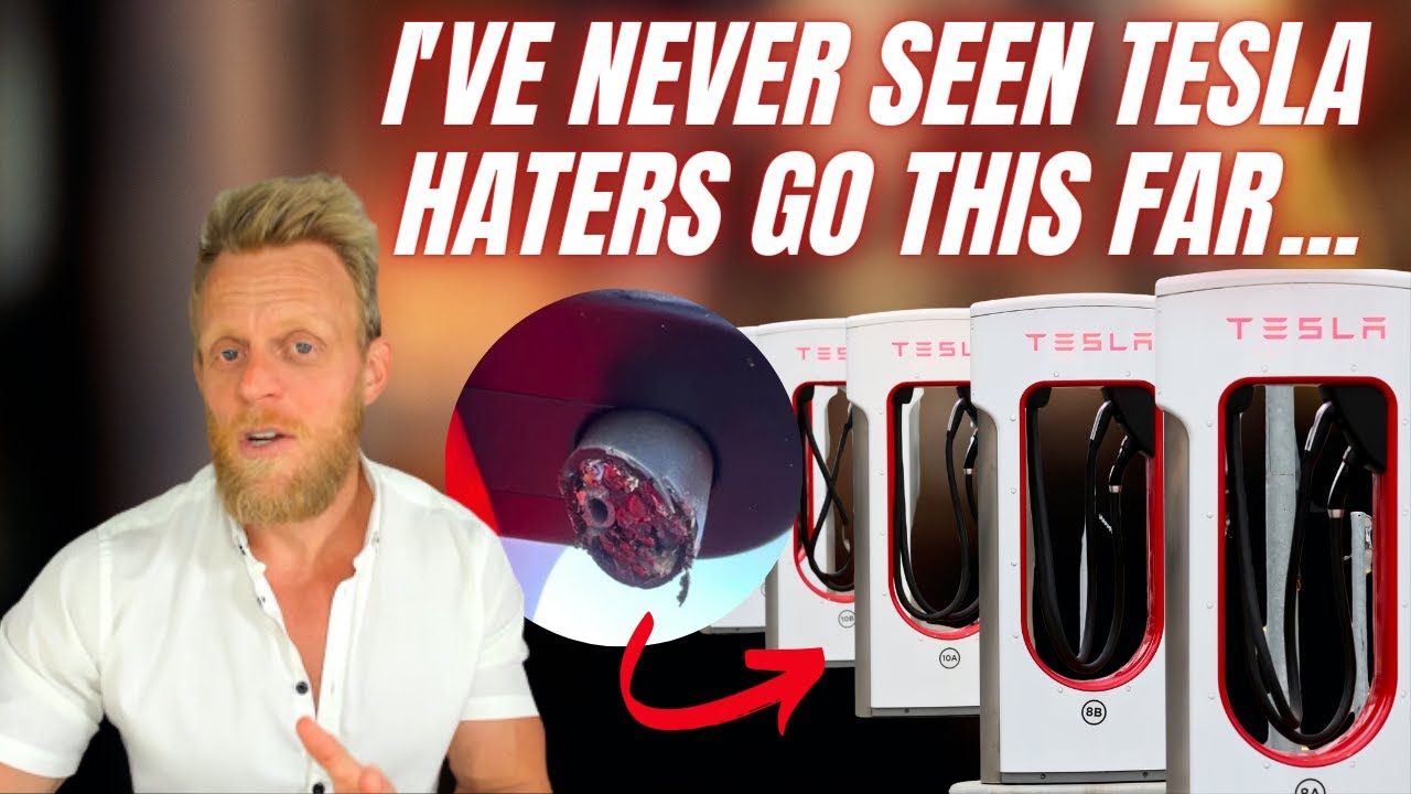 Criminals are sabotaging Tesla charging stations in America