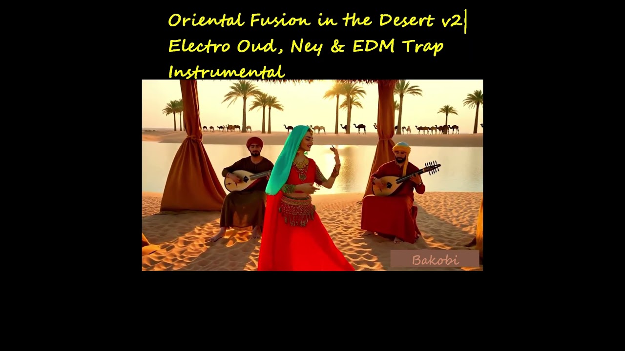 Oriental Fusion in the Desert v2| Electro Oud, Ney & EDM Trap Instrumental