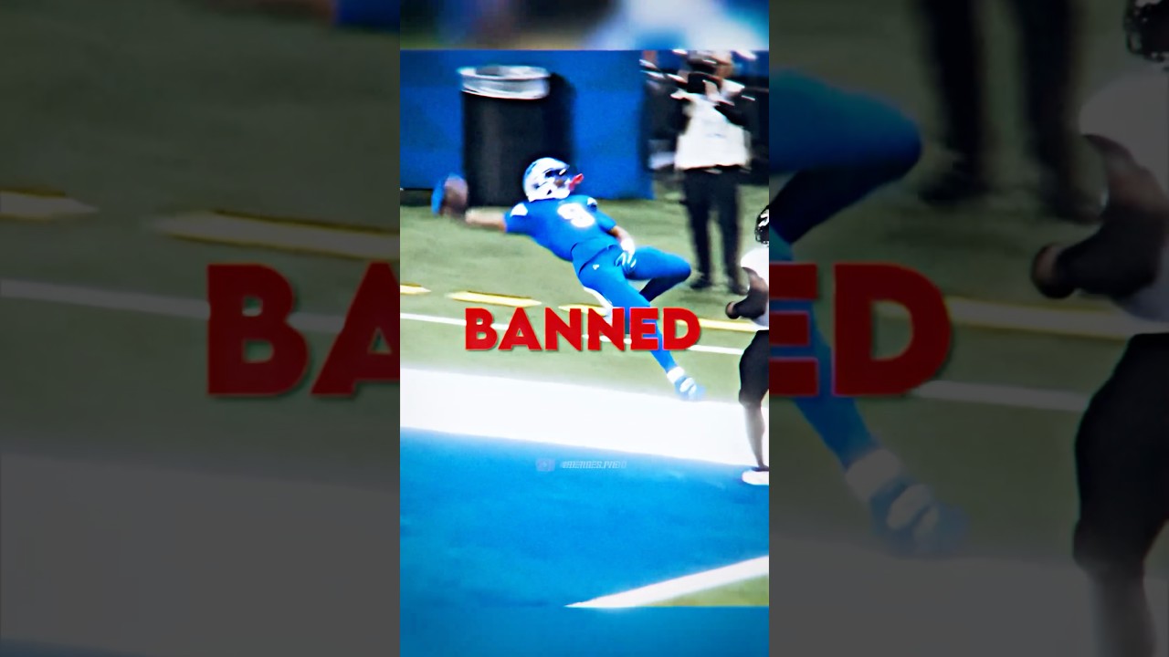 NFL BANNED Celebrations ❌😭  #shorts