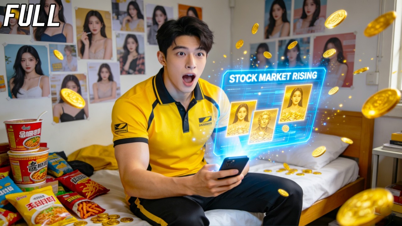 Pobre chico recibe un SMS extraño😱 ¡de su yo del futuro! Se vuelve magnate y conquista la cima!💥