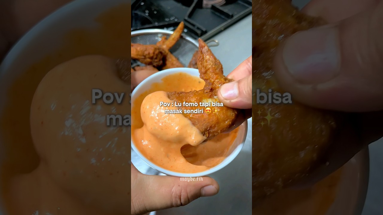 SAYAP AYAM PEDAS GURIH #sayap #chickenwings #sayapayam #wings #chicken #masak #dapur #konten #sayur