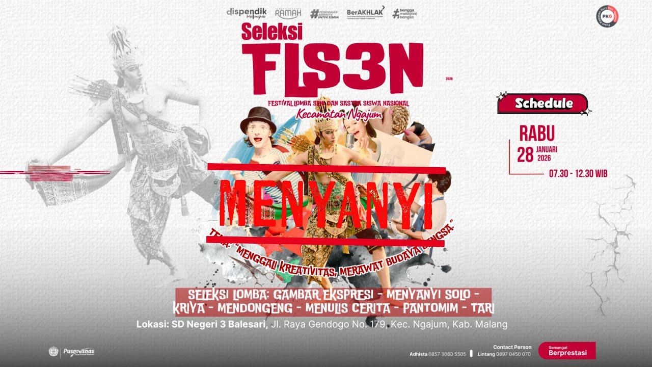 Menyanyi Solo FLS3N 2026 | Peserta 1