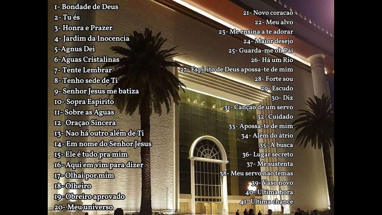 2025 Mais tocadas na  voz do Pr. Fernando Rodrigues