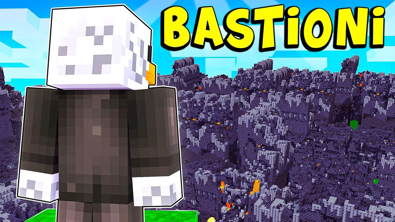 MINECRAFT MA IL MONDO È FATTO SOLO DI BASTIONI