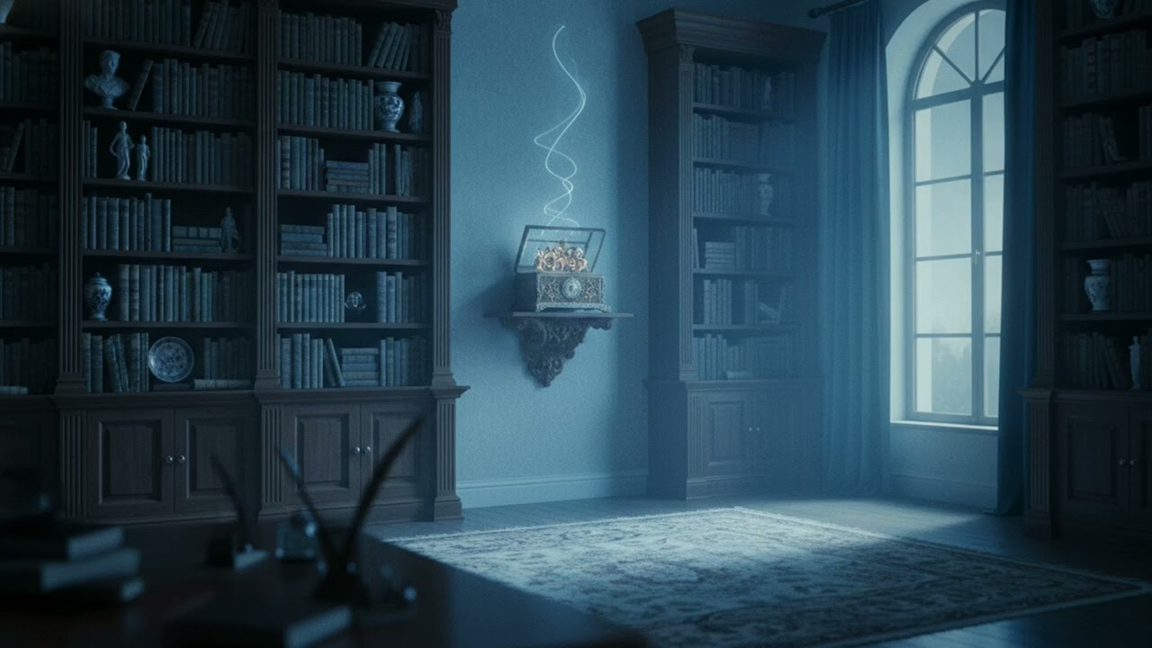 Blue Lullaby Musicbox: Soothing Theremin and Velvet Pads