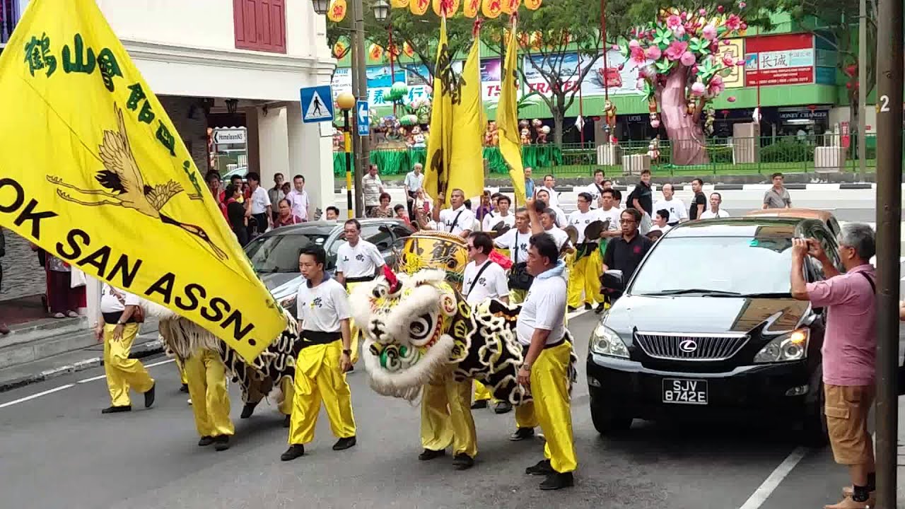 Hok san association lion dance performance 2016 part 1
