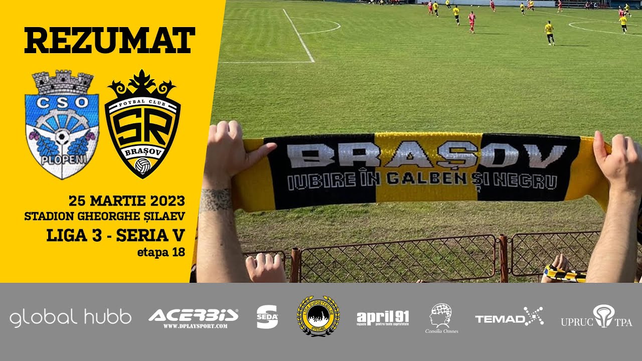Rezumat | CSO Plopeni 1-1 SR Brașov | Liga 3, Et. 18