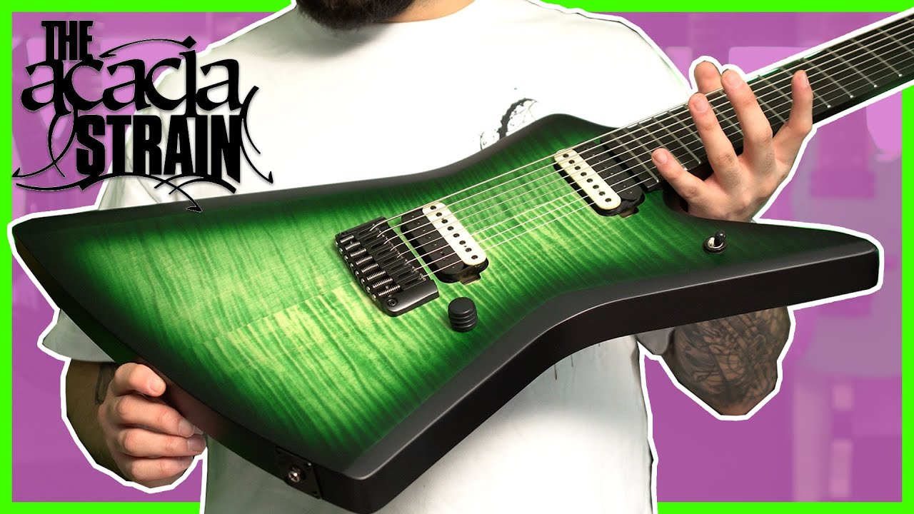 FINALLY. A POINTY 8 STRING GUITAR SHAPE!