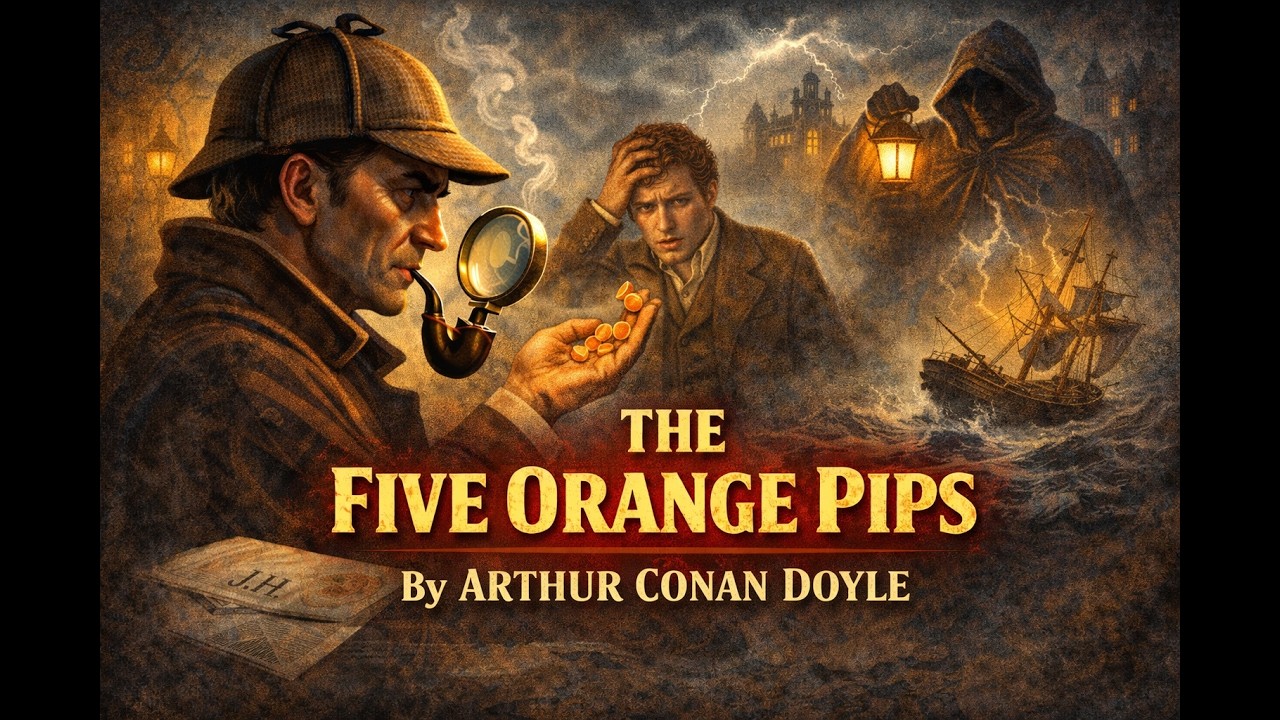The Adventures of Sherlock Holmes (Vol. 5) The Five Orange Pips #audiobook #fyp #booktok #detective