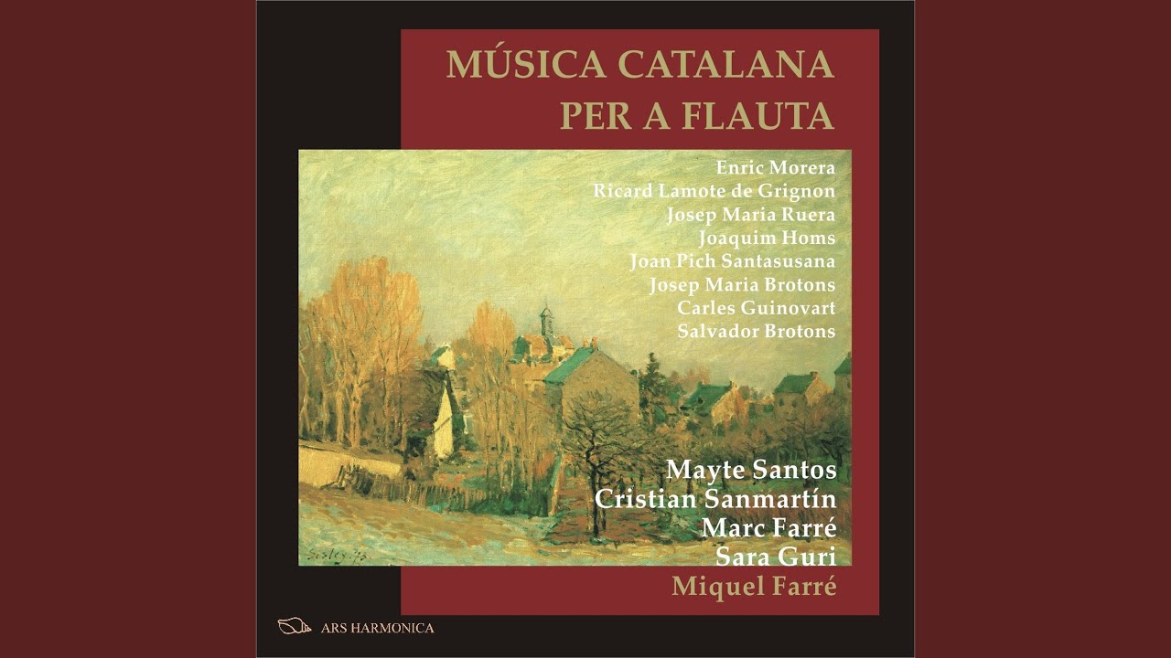 Brotons: Suite a tres flautes: Scherzo