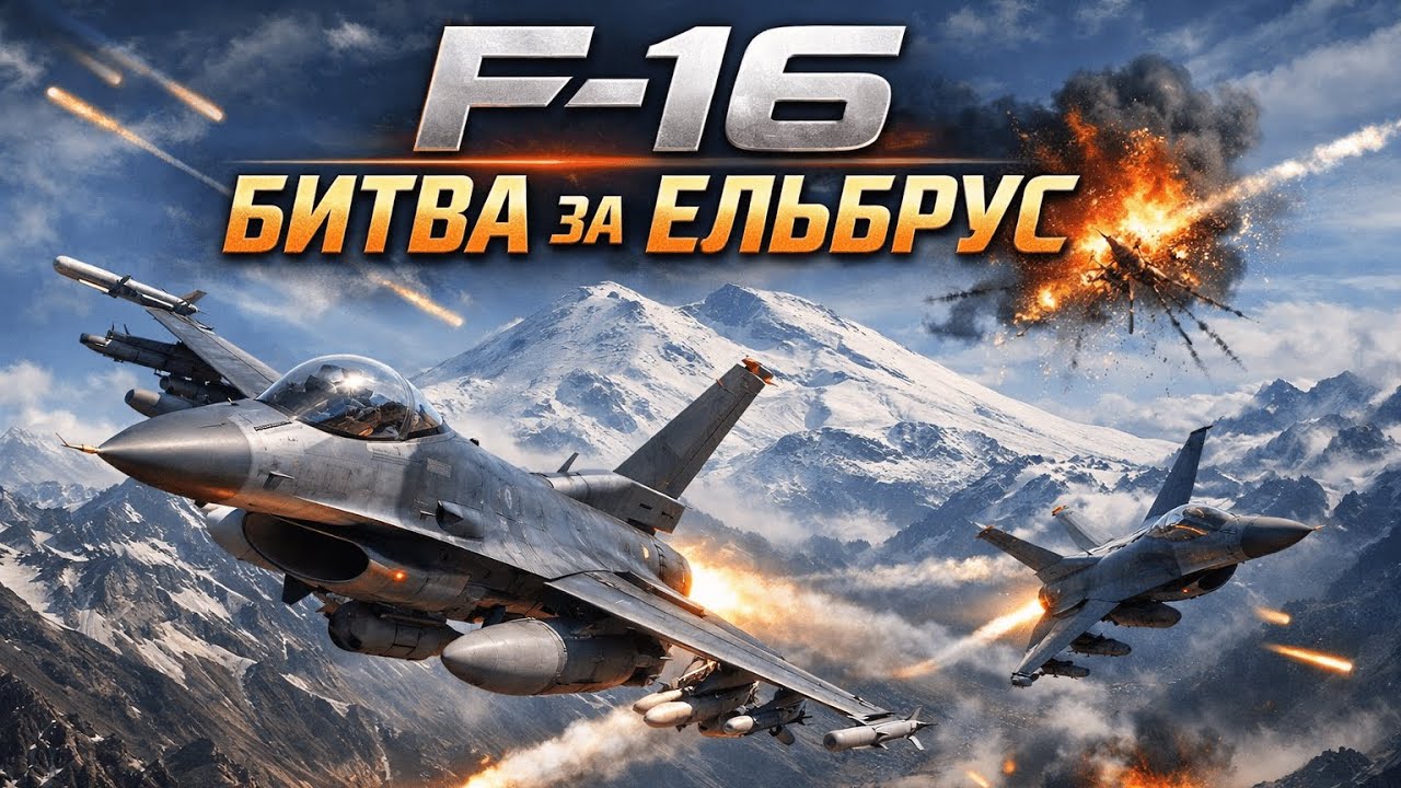 F-16: БИТВА ЗА ЕЛЬБРУС | DCS World Українською