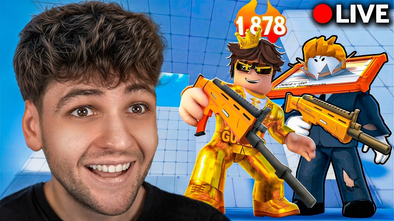 🔴ΠΑΙΖΟΥΜΕ DUO RIVALS ΜΕ AKLH ΣΤΟ ROBLOX